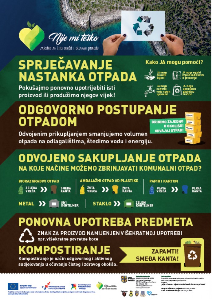 Javne tribine o održivom gospodarenju otpadom i sprječavanju nastanka otpada