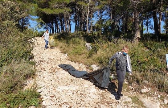 Održana akcija čišćenja plaže Pilatuša u Pakoštanima