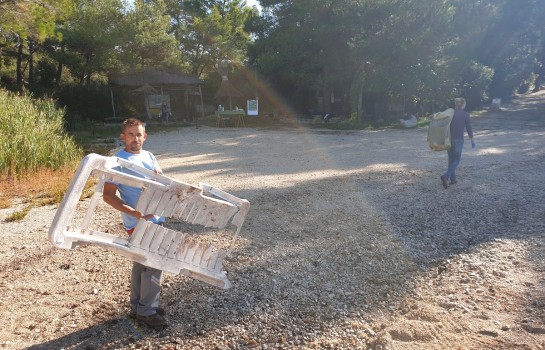 Održana akcija čišćenja plaže Pilatuša u Pakoštanima